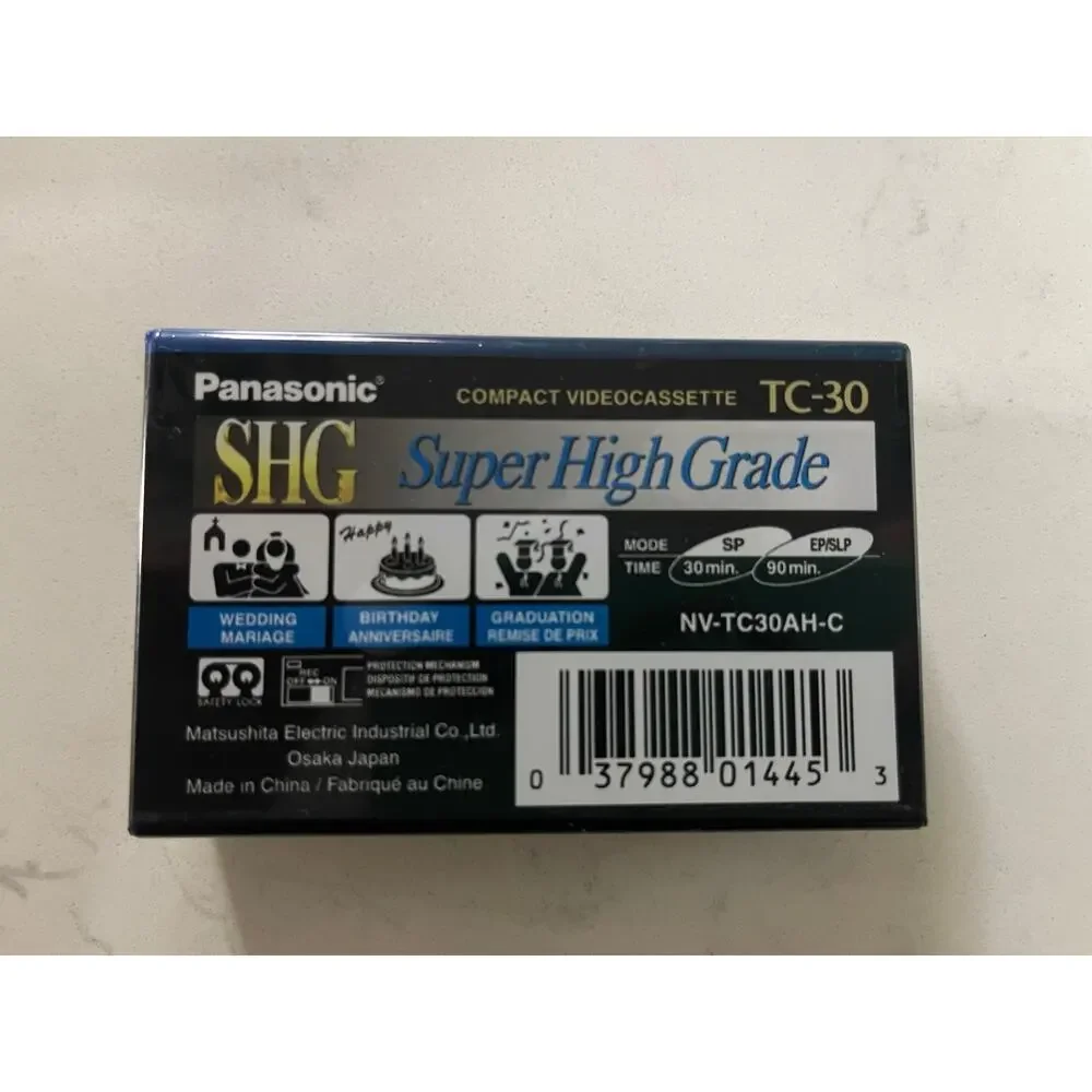 NWT Panasonic VHS-C video cassette